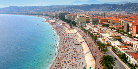 Vlucht Charleroi Nice