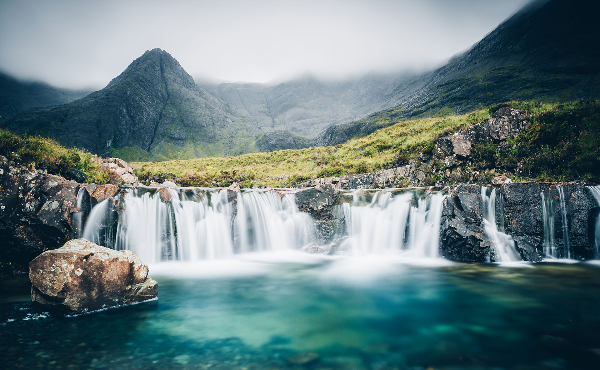Viajar en tren por la bella Escocia